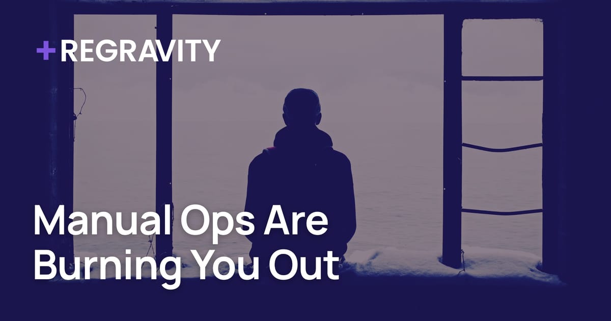 Manual Ops Are Burning You Out