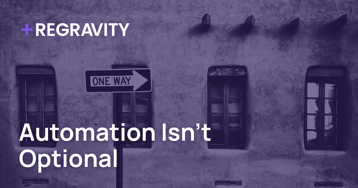Automation Isn’t Optional
